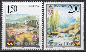 Republika Serbska Mi.0125-126 czyste** Europa Cept