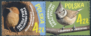 5265-5266 parka czysta**  Ptaki Argentyny oraz Polski