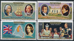 Aitutaki Mi.0254-257 czyste**