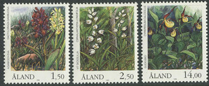 Aland Mi.0033-35 czyste** flora