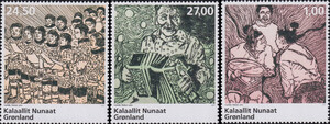 Gronland Mi.0746-748 czyste**