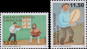 Gronland Mi.0660-661 czyste** Europa Cept