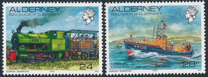 Alderney Mi.0059-60 czyste**