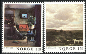 Norwegia Mi.0847-848 czyste** filatelistyka