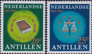 Antillen Nederlandse Mi.0202-0203 czyste**