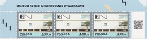 5418 nazwa emisji pasek czysty** Muzeum Sztuki Nowoczesnej Warszawie