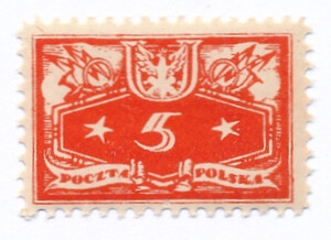 U02 ząbkowanie ZL 11½ czysty** Znaczki urzędowe