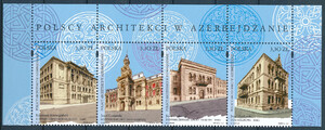 4967-4970 pasek czysty** Polscy architekci w Azerbejdżanie
