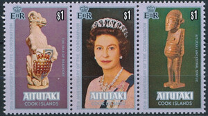 Aitutaki Mi.0298-300 pasek czyste**