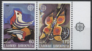 Grecja Mi.1721-1722 D parka czyste** Europa Cept
