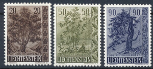 Liechtenstein 0371-373 czyste**