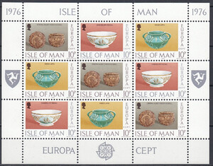GB Isle of Man Mi.0082-87 arkusiki czyste** Europa Cept