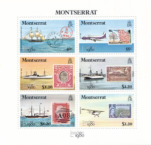 Montserrat Mi.0417-422 Blok 22 czysty**