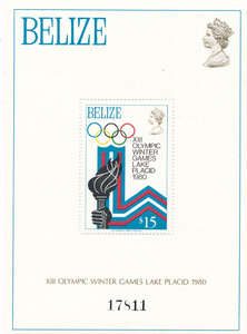 Belize Mi.0453 Blok 13 czyste**