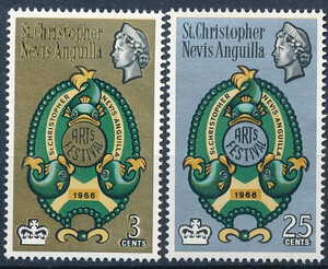 St. Christopher Mi.168-169 czyste** 