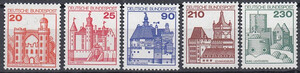 Bundesrepublik Mi.0995-999 czyste**