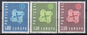 Portugalia Mi.0907-909 czyste** Europa Cept