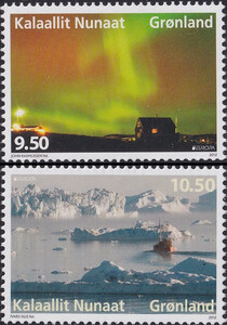 Gronland Mi.0613-614 czyste** Europa Cept