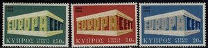Cypr Mi.0319-321 czyste** Europa Cept
