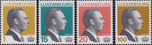 Luksemburg Mi.1334-1337 czyste**