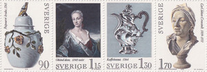 Szwecja Mi.1078-1081 czysty** Czesław Słania