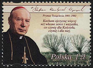 3753 czysty** 100 rocznica urodzin kardynała Stefana Wyszyńskiego 