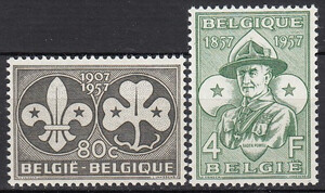 Belgia Mi.1067-1068 czyste**