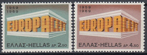 Grecja Mi.1004-1005 czyste** Europa Cept