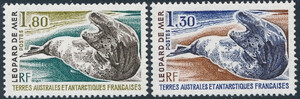 French Antarctic Territory Mi.0152-153 czyste**