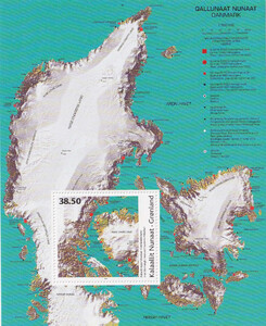 Gronland Mi.0606-608 Blok 58 czyste**
