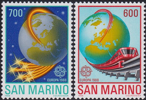 San Marino Mi.1380-1381 czyste** Europa Cept