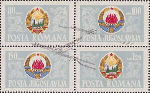 Rumunia Mi.2405-2406 znaczki z bloku 60 czyste**
