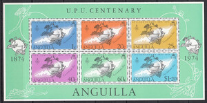 Anguilla Mi.0198-203 blok 6 czyste**