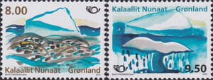 Gronland Mi.0609-610 czyste**