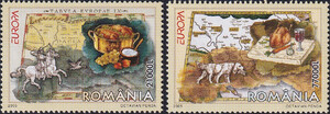 Rumunia Mi.5935-5936 czyste** Europa Cept