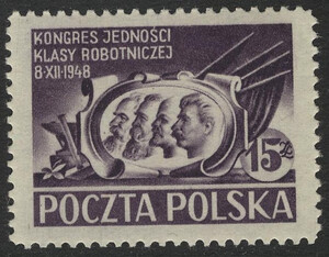 0480 b ząbkowanie 11 czyste** Kongres Jedności Klasy Robotniczej