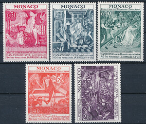 Monaco Mi.1061-1065 czyste**