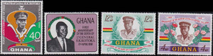 Ghana Mi.0338-341 A czyste**