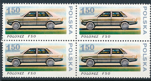 2414 w czwórce  czysta** Motoryzacja polska - Polonez