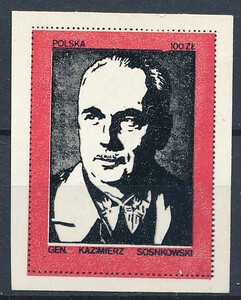 Poczta Solidarności - gen. Kazimierz Sosnkowski