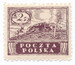 0083 B bu ciemnobrązowofioletowy papier biały ZL 10:11½ czysty** Wydanie w walucie koronowej