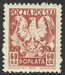 D132 a papier średni ząbkowanie 12:12½ czysty**