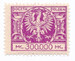 0178 m papier średni ZL 11½ czysty** Duży orzeł ma tarczy barokowej
