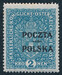 0046 bc szaroniebieski atest 368/25 czysty** Wydanie krakowskie