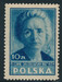 0434 Ba niebieski ząbkowanie 10¾ czysty** Kultura Polska - II wydanie 