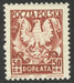 D131 b papier średni ząbkowanie 11¼:11¾ czysty**