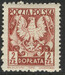 D135 a papier średni ząbkowanie 12:12½ czysty**