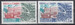 Francja - Conseil de Europe Mi.32-33 czyste**