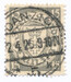 WMG 189 aw jasnoszary kasowany Herb Gdańska w owalu